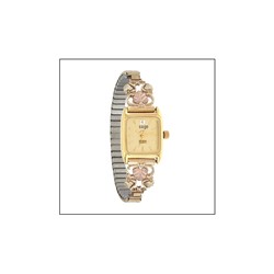 Montre or et diamant serti sur or gris