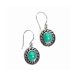 Paire boucle d'oreilles Argent et Pierres