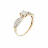 Bague en Or Éclat de Diamant - Élégance et Brillance
